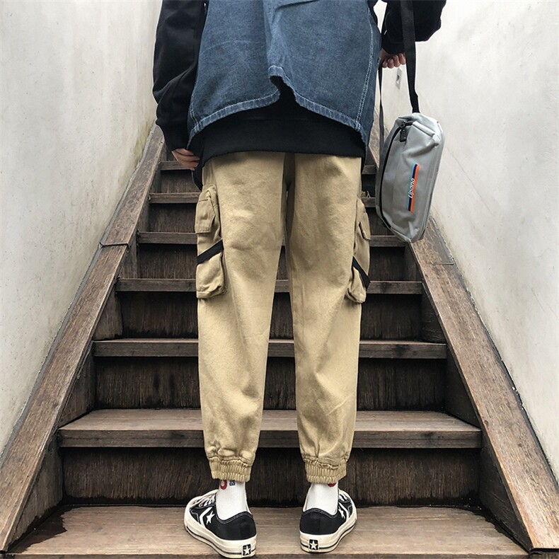 男款新款港风潮流收脚裤子714-3款,男装休闲裤,星座1404-3