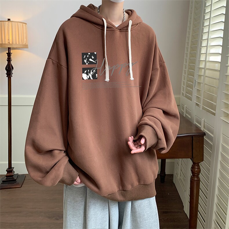 连帽卫衣男大码胖子帽衫大号运动服WY2431-P35,男装卫衣,电商A040