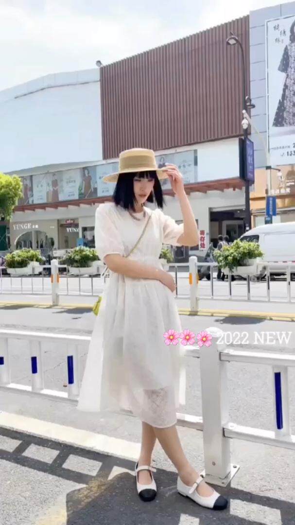 夏季新款连衣裙，女装连衣裙，卓依缘