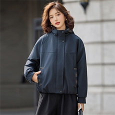 2025年冬季新款休闲短棉衣，女装棉衣/棉服，红依一坊