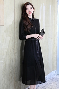 2022春装新款时尚气质连衣裙图片