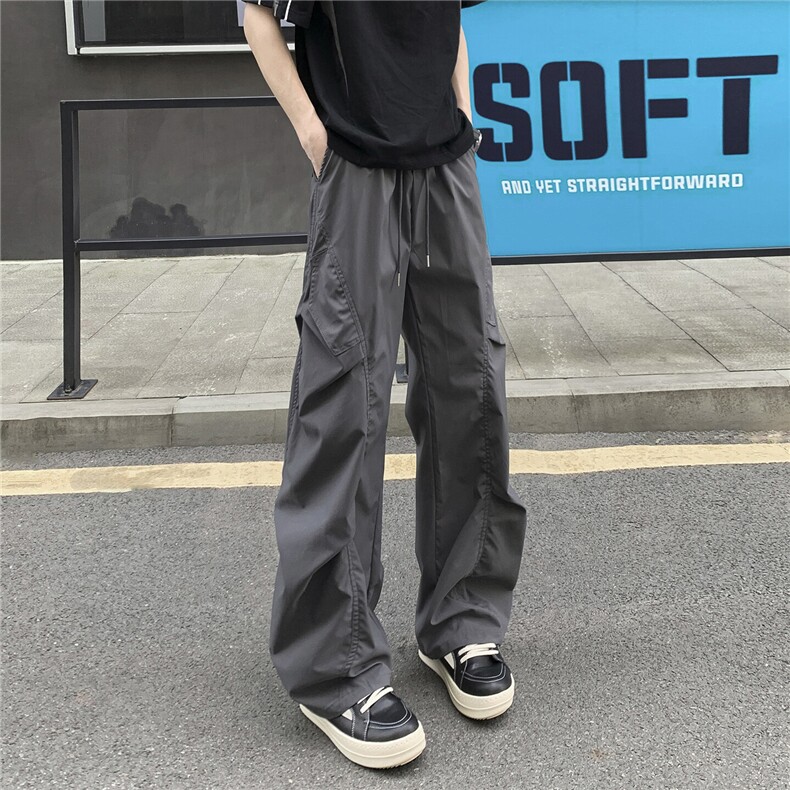 夏季薄款速干透气打褶伞兵冲锋裤工装直筒310A-4-KZ95-特批30,男装工装外套,星座310A-4