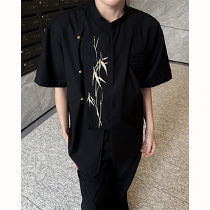 黑色直筒牛仔裤男薄款美式高街vibe裤子高个子加长窄版显瘦微喇裤图片