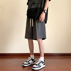 2024夏季日系五分西裤男女宽松中裤垂感西装短裤潮牌D6*P30控48，男装西裤，星座227-2