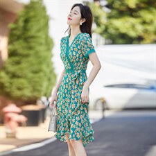 绿色花