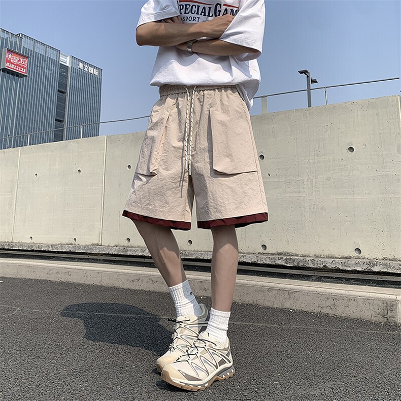 夏季新款直筒休闲工装短裤户外运动五分裤男运动短裤,男装牛仔裤,星座1206（原A206）