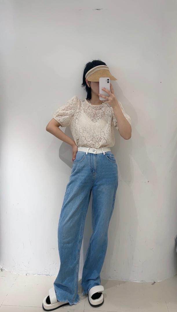 现货夏季新款蕾丝上衣，其它，丽风尚