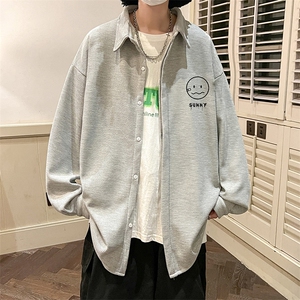 控58加厚加绒衬衫男大码长袖衬衣男外套 HC79072-P38 加绒款-P48图片