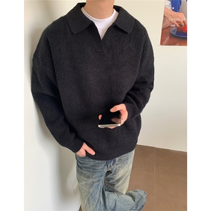 MY04 高品质翻领套头毛衣 P82图片