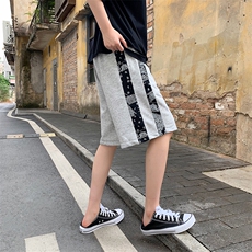 运动裤男夏季短裤潮流ins五分裤潮牌百搭休闲裤韩版中裤DK04-P28，男装休闲裤，星座1008