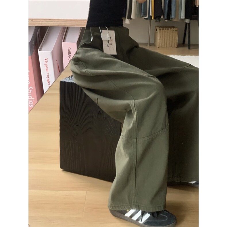 美式复古弯刀休闲裤K2489-P60,女装休闲裤,星座703