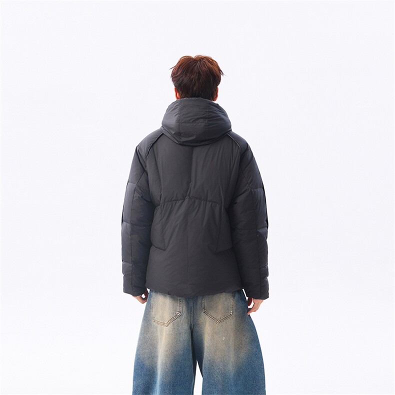 羽绒服连帽高品质保暖cityboy情侣冬90白鸭绒2025SYR2602-P270,男装羽绒服,星座610B-1