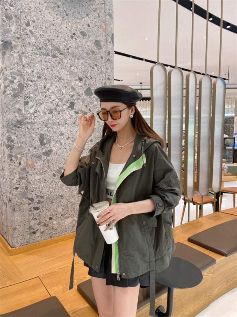 秋季新款风衣外套，女装风衣，魅丽女孩