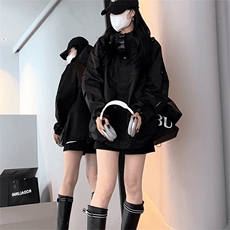 现货5W件冬季三防美式boxy解构连帽雪山冲锋衣棉衣男女棉服厚外套，男装夹克，电商A443