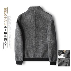 2021阿尔巴卡男士双面羊绒夹克短款外套毛呢大衣 Y8879 P315控428图片