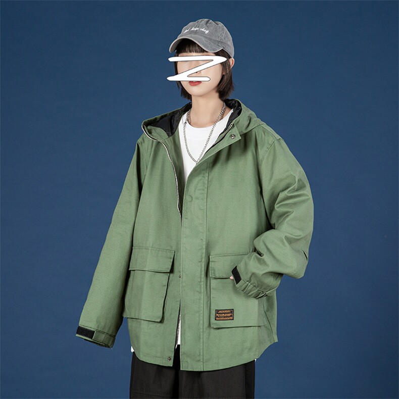 2021秋季新蒙马特大码男中性日系工装连帽男迷彩夹克外套J907-P75,男装夹克,电商A001