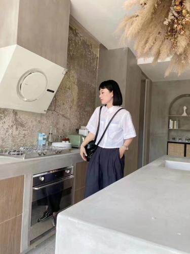 前口袋小衬衣，女装，cong 聪+