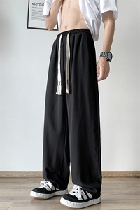8XL-M 特大码2023春夏抖音直播高品质冰丝裤休闲西装裤长裤男K921图片