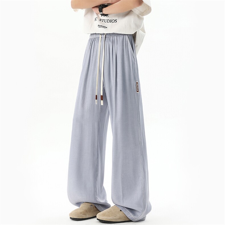 夏季新款高街潮ins潮牌直筒休闲长裤潮流韩版AK0618-P45，男装休闲裤，星座308B-2