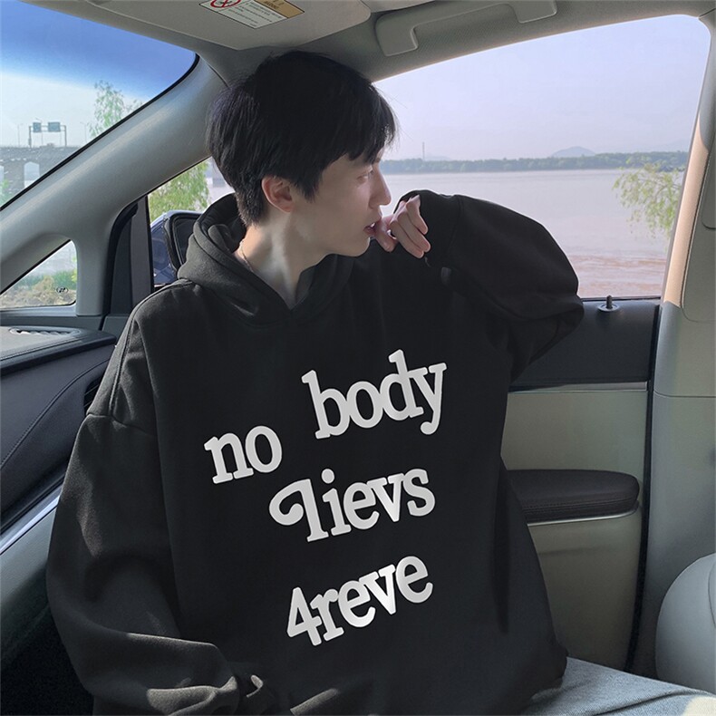 抖音得物供货可提供视频秋冬重磅美式宽松连帽卫衣WKD15,男装卫衣,电商A486