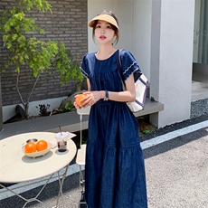 夏季新款纯色薄款连衣裙B190-82375-P120-K178，女装连衣裙，辉之琳