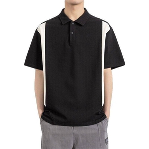 25070-特P60夏季休闲时尚T恤男短袖打底衫潮牌翻领短袖polo衫男图片