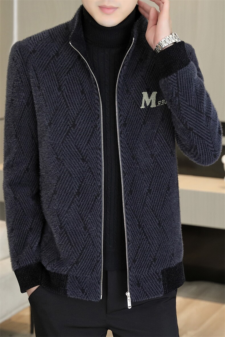 新款冬季男士立领短款修身潮流百搭毛呢外套夹克男D57P140控238,男装毛呢大衣,电商B226