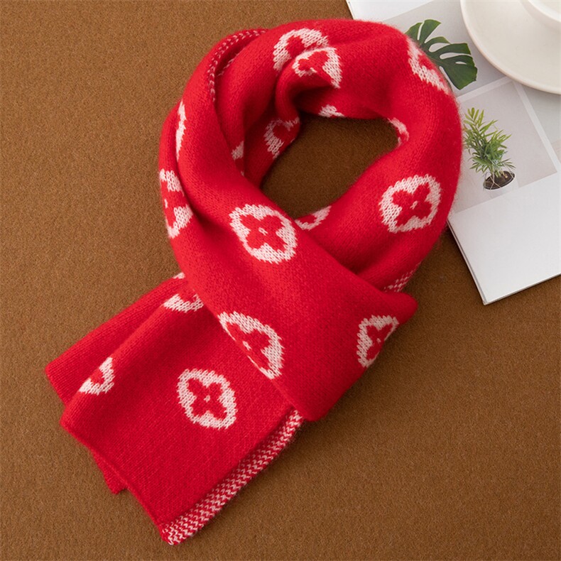 秋冬季35%休闲简约时尚百搭云朵围巾，童装儿童配饰，戎咖羊绒