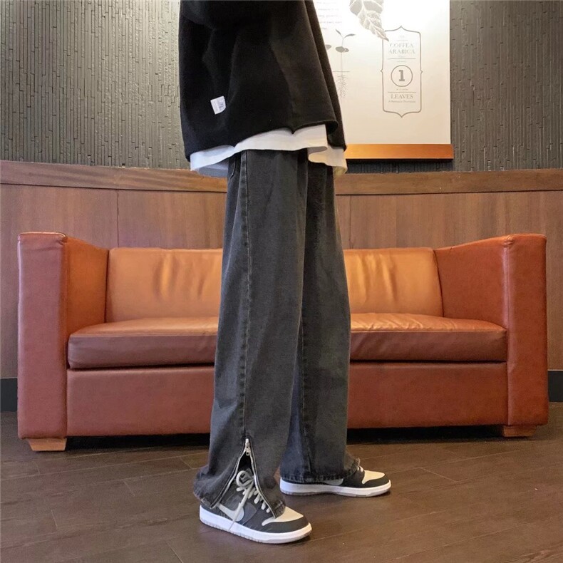 潮流春季牛仔裤男牛仔长裤M851P43图片
