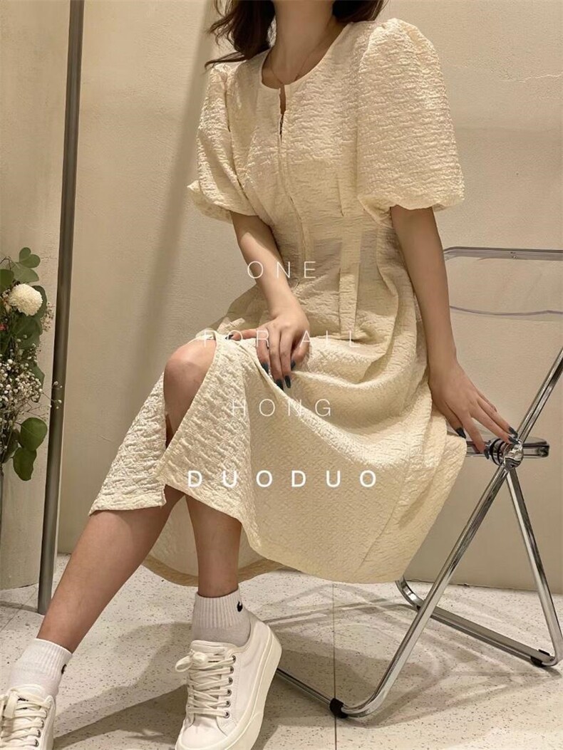 夏季新款花苞连衣裙，女装连衣裙，虹朵朵