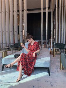 夏装新款连衣裙,女装连衣裙,早颜