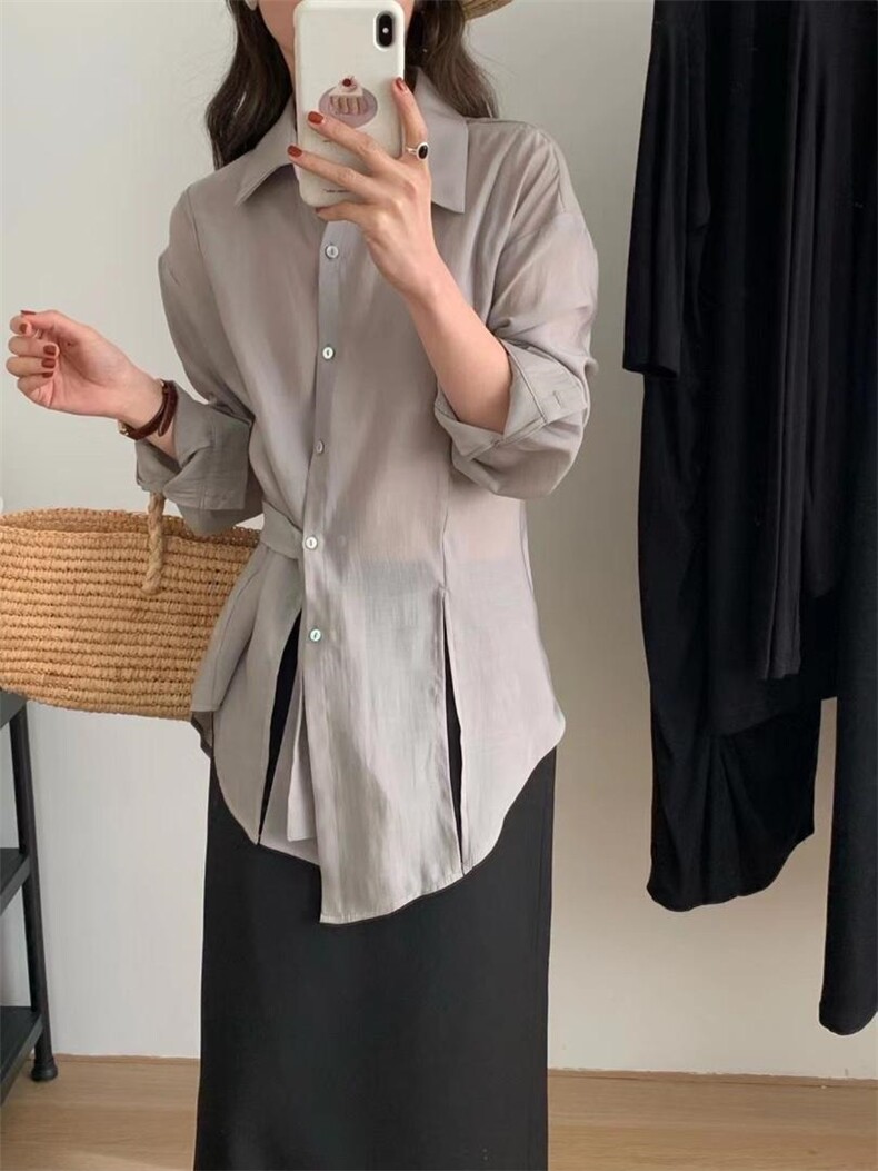 现货，春款衬衫韩版，2码7色，女装衬衫，SYH