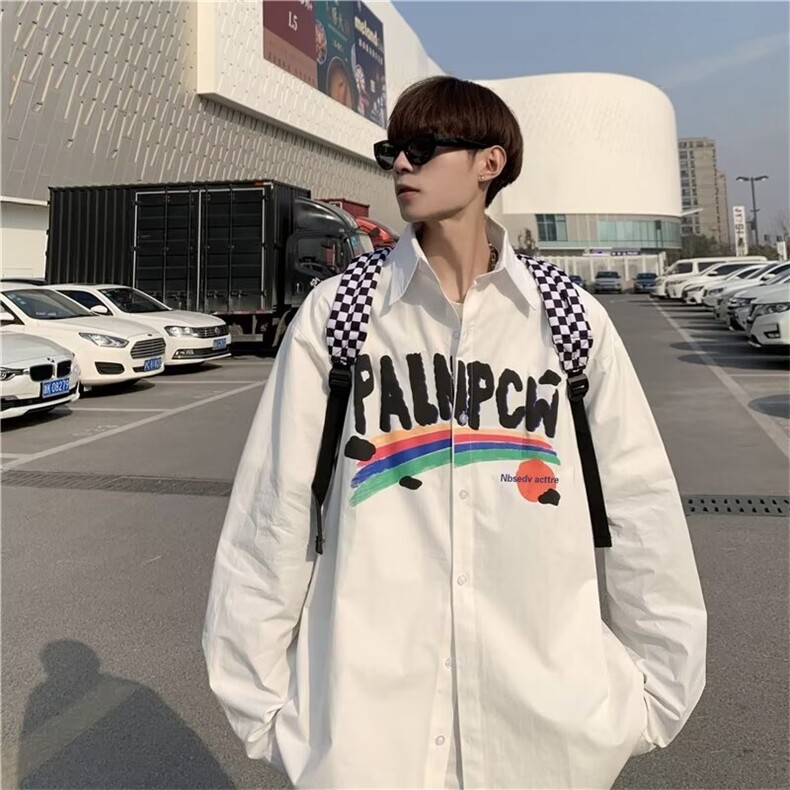 男春季新款长袖衬衫外套C750P32,男装衬衫,星座1116-2