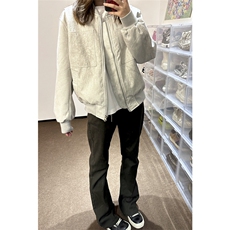GOSNACE秋季短款夹克潮棒球服外套男女同款DY195-P80网图，男装夹克，星座1213