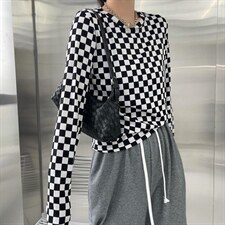 棋盘格打底，其它，图澜朵