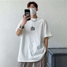 HXY987TP20  夏季2022潮牌百搭打底衫上衣潮宽松短袖T恤男图片