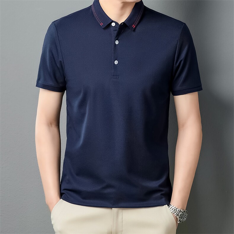 2024夏季短袖T恤男翻领POLO衫休闲体恤宽松男装JD8025-P75,男装Polo衫,星座1105-3