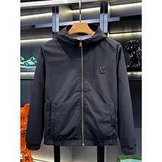 (网图)潮流提花徽章连帽高端轻奢高端棉服棉袄313B-JK5630-P115，男装棉衣，星座313B