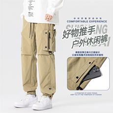 现货春款美式工装裤冲锋裤男户外登山运动裤休闲裤AK0255-P55，男装工装外套，星座308B-2