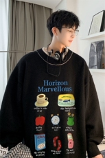 假两件毛衣男大码加绒针织衫男毛线衣M80356-P55加绒P70，男装针织衫/毛衣，电商A040