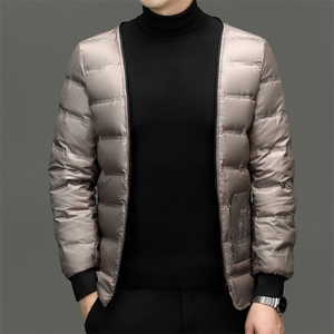 男装羽绒服YR24801新品主推90绒子商务23801升级款内胆可脱卸图片