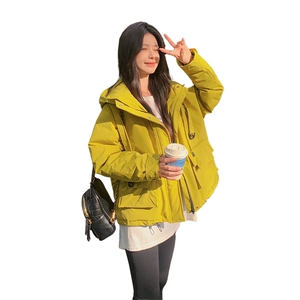 新款 高品质工装冲锋羽绒外套 2C236-T013-P245-K348图片