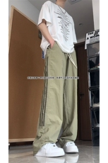 大量现货户外登山美式速干裤男女夏季宽松条纹休闲裤DY5032-P55，男装休闲裤，电商A178