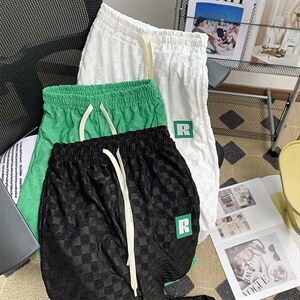 218-1-P37-KK771夏季宽松休闲百搭裤图片