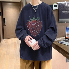 抖音得物供货量大从优可提供视频美式长袖T恤CT798特P25，男装T恤，电商A486-1