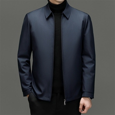 BN23601钱塘2020-2商务简约冬季厚款中年男士85鹅绒羽绒服P215，男装羽绒服，钱塘207-2