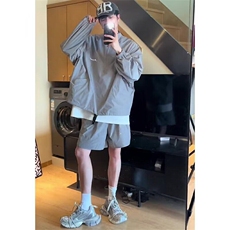W9834-P45网图现货美式户外防晒衣夏宽松速干防嗮服冲锋衣套装，男装防晒衣，星座1608-2