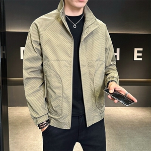507A-JK406-P85 2025春季休闲男士外套百搭简约夹克衫图片