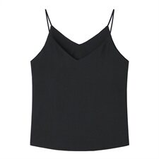 缎面吊带背心女外穿2021新款宽松内搭显瘦无袖上衣女，女装背心吊带，海爱依仁