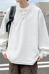 潮流假两件卫衣潮牌宽松休闲上衣A161-WY5503-P40图片